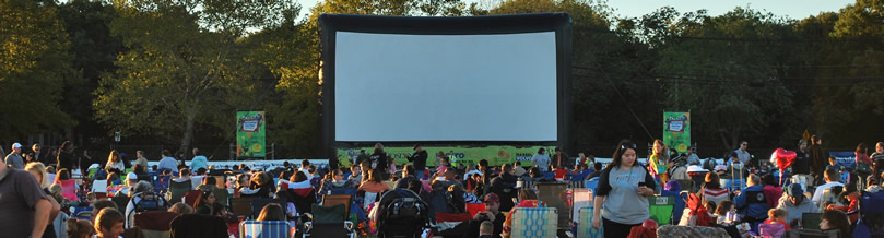 outdoor movies can transform any city into a destination
