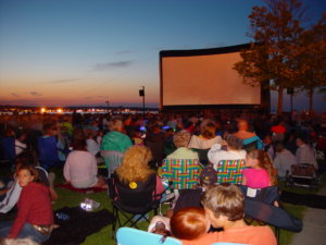 Keep your outdoor screen clean for the best summer viewing experience