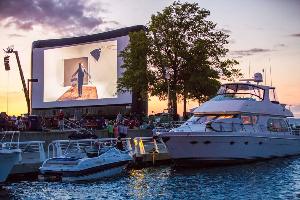 Great spot to view Traverse City Film Festival
