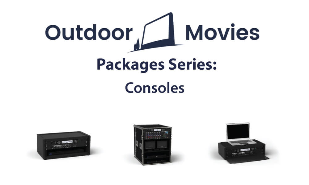 Outdoor Movie Screen Consoles