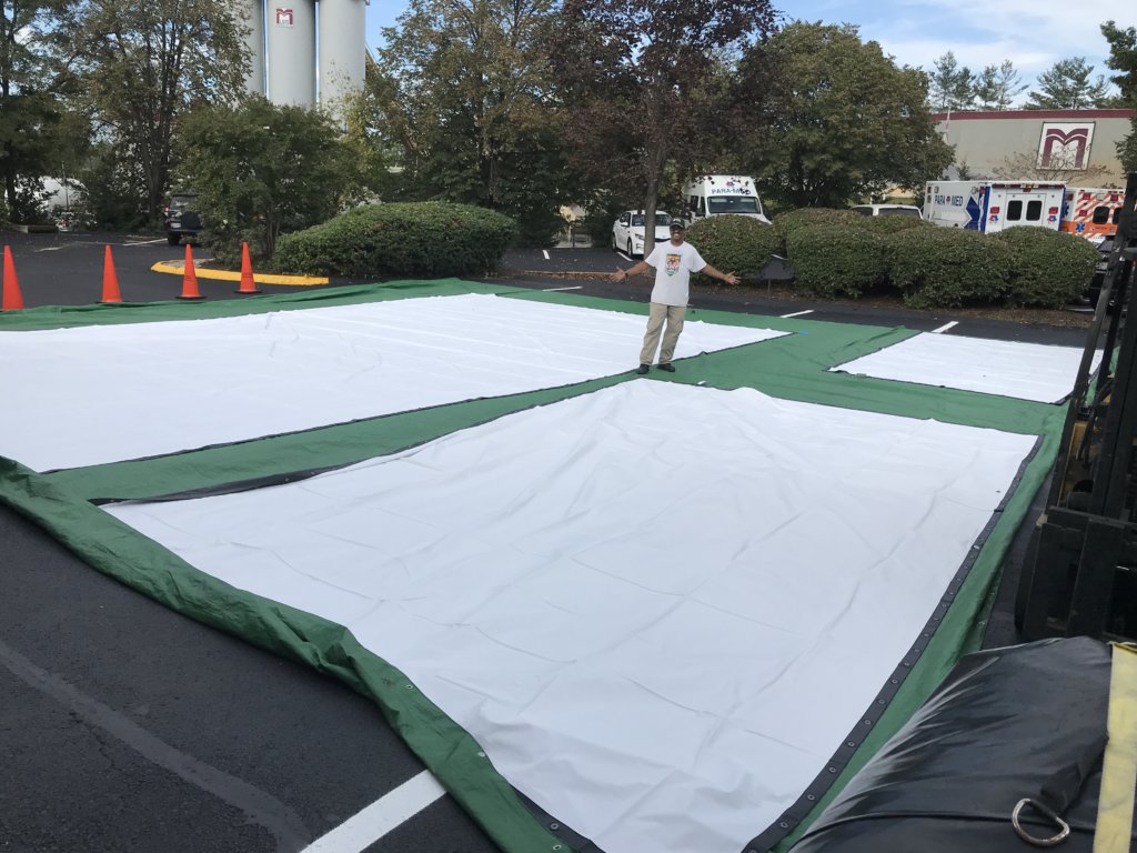 Cleaning Movie Screen Surface