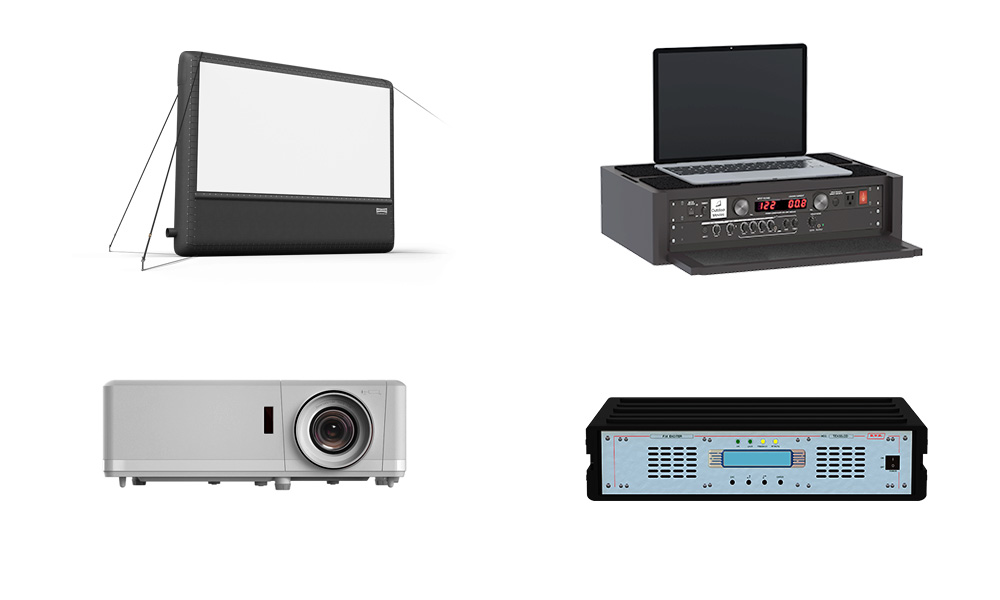 AIRSCREEN 24' Drive-In Movie Screen Package