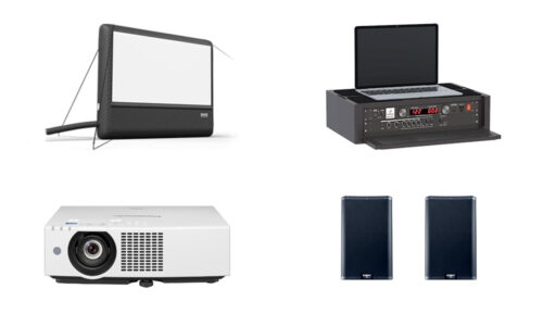 AIRSCREEN 20' iSERIES Movie Screen Package